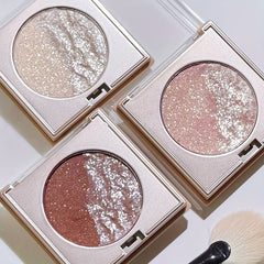Lustrous Fairy Highlighting Blush & Eyeshadow Powder Dewy Finish