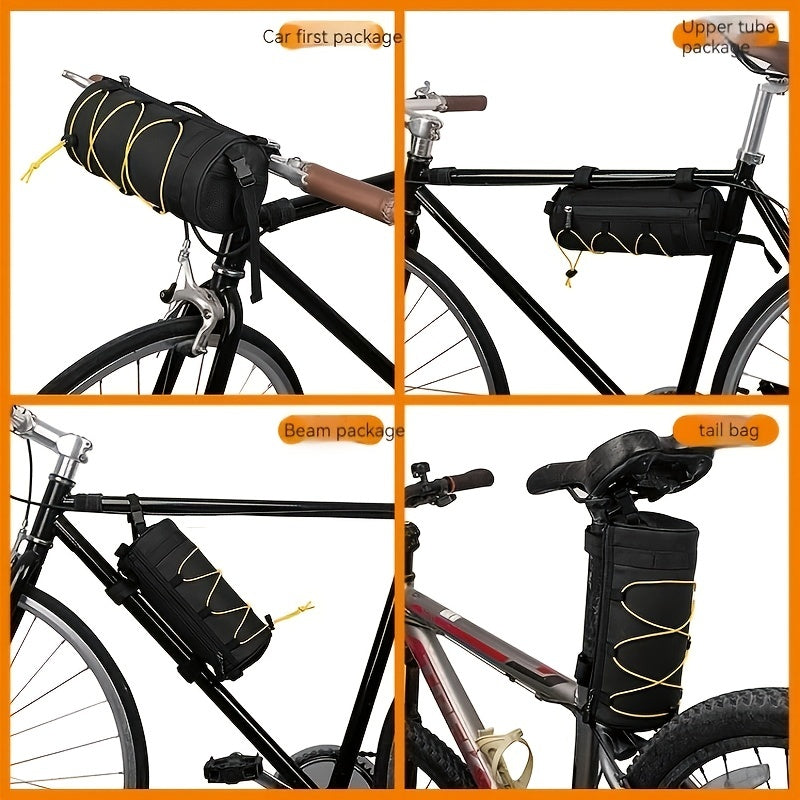 Bike Front Beam Bag Waterproof Top Tube Mobile Phone Saddle Bag