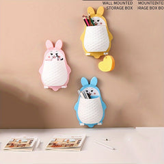 Punch Rabbit Shelf Makeup Tool Organizing Box Bathroom Kitchen Bedroom Study Sto