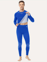 Men's Fleece Thermal Tracksuit Long Sleeve Jersey