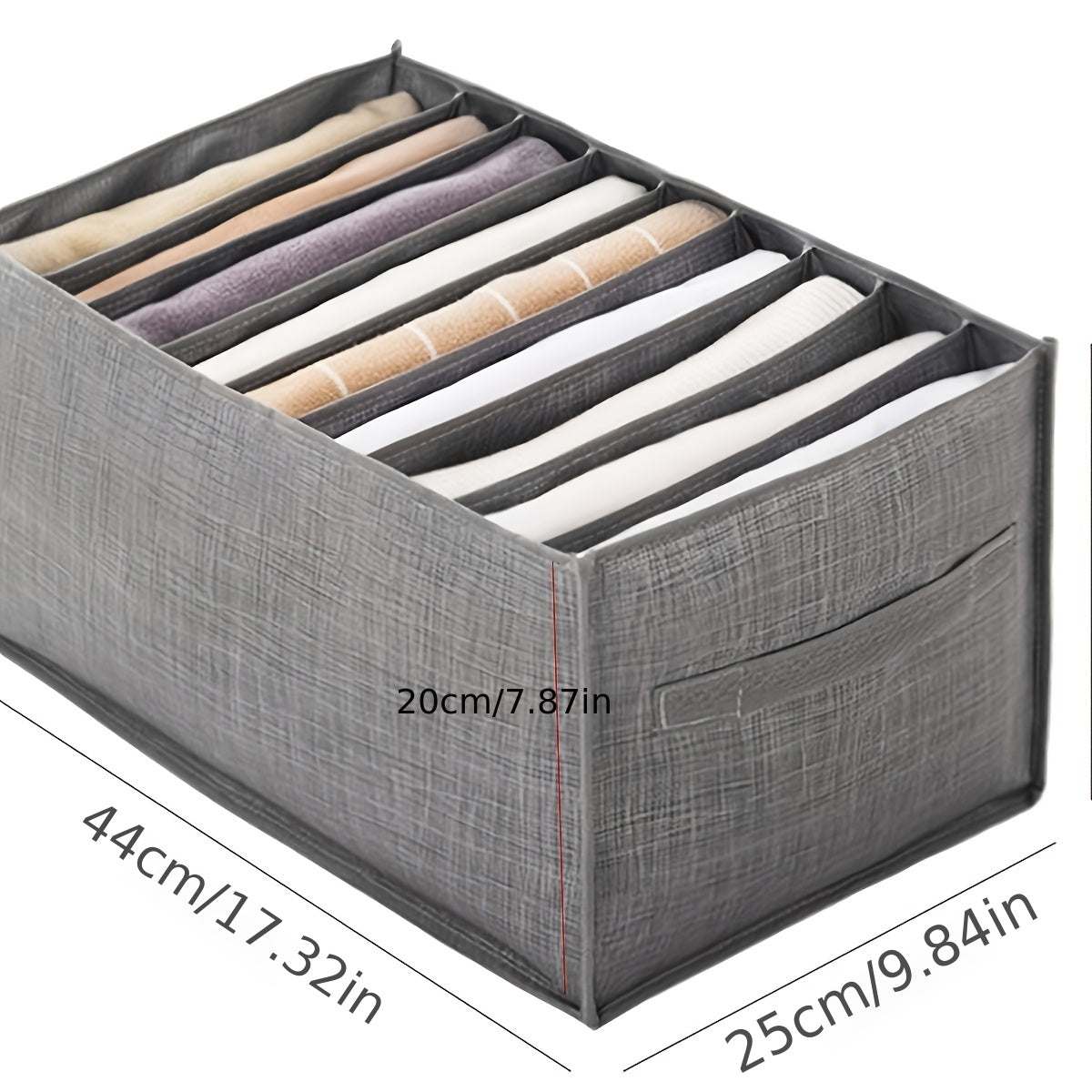 Household Clothes Pants Storage Box Dormitory Sorting Bag Pants Rack