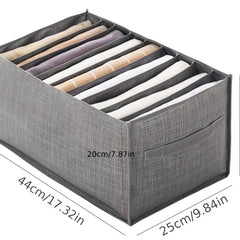 Household Clothes Pants Storage Box Dormitory Sorting Bag Pants Rack