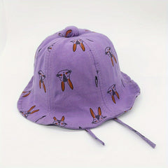 Cartoon Rabbit Baby Fisherman Hat Sunshade UV Protection Hat