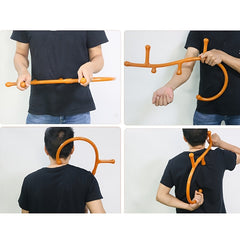 Detachable Back Massage Tool Handheld Self Massage Stick Muscle Relaxation