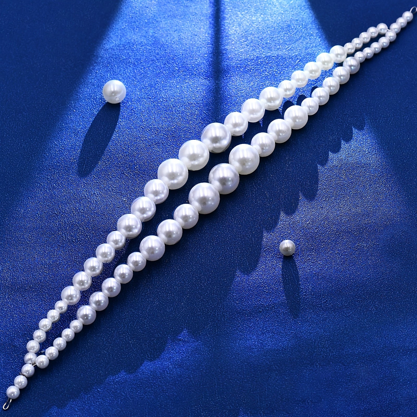 Vintage Pearl Bridal Headband Handcrafted Wedding Hair Accessory