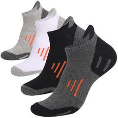 Men's Plus Size Thick Sports Socks Low cut Breathable Sweat-absorbing