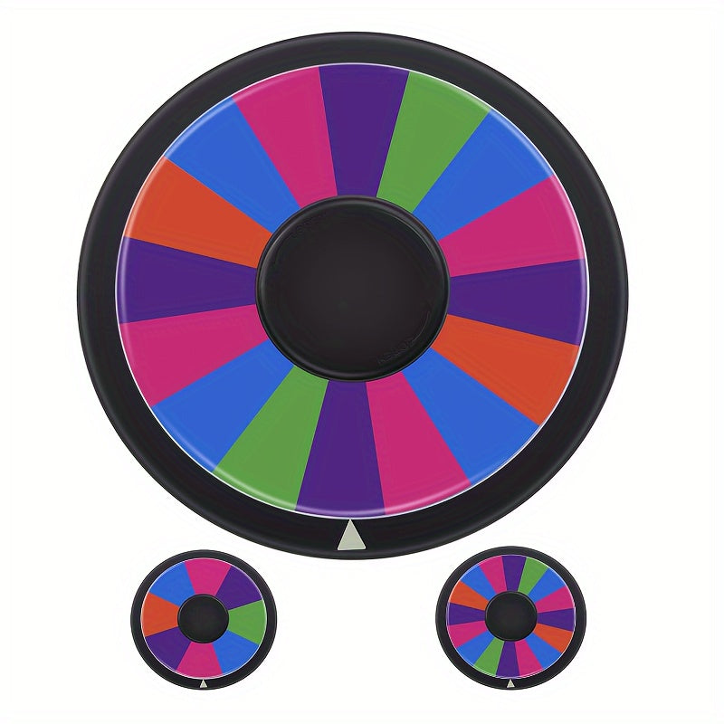 DIY Prize Wheel Double Sided 16 Slot Spinning Wheel Fortune Game