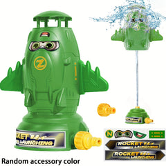 Kids Sprinkler Toy with Adjustable Nozzle Red & Yellow