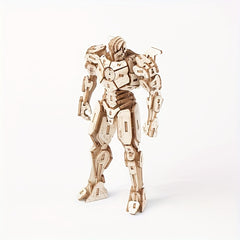Wooden Robot Iron Man 3D Puzzle Model Gift