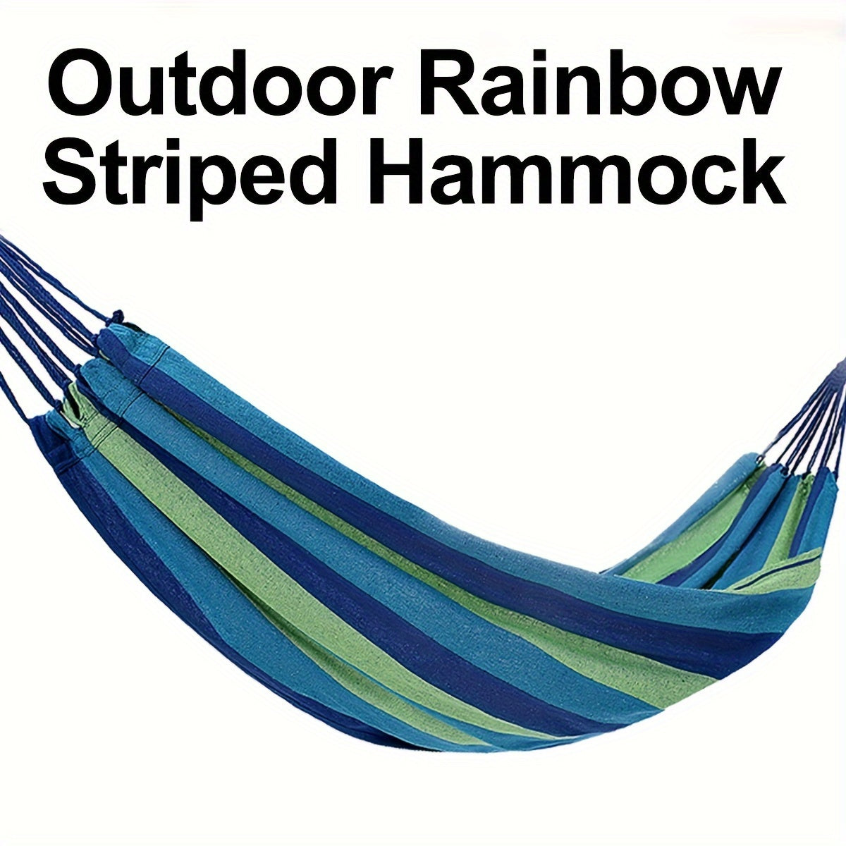 Portable Hanging Garden Canvas Hammock Swing Chair