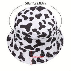 Cow Panda Bucket Hat for Summer Travel