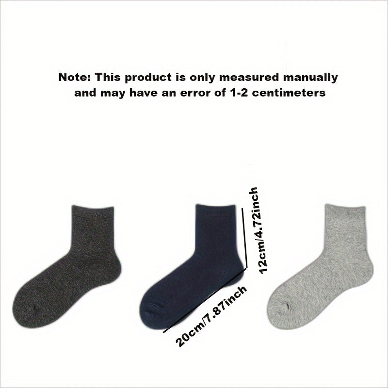 5prs Quarter Socks Men Women Breathable Comfortable Soft Socks Spring Summer