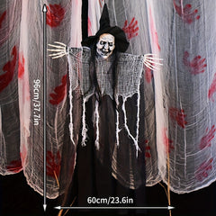 Hanging Witch Ghost Set Halloween Decoration
