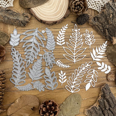 Green Leaves Branch Metal Cutting Dies DIY Scrapbooking Cards