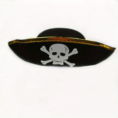 Pirate Captain Hat Halloween Cosplay Props Party Supplies