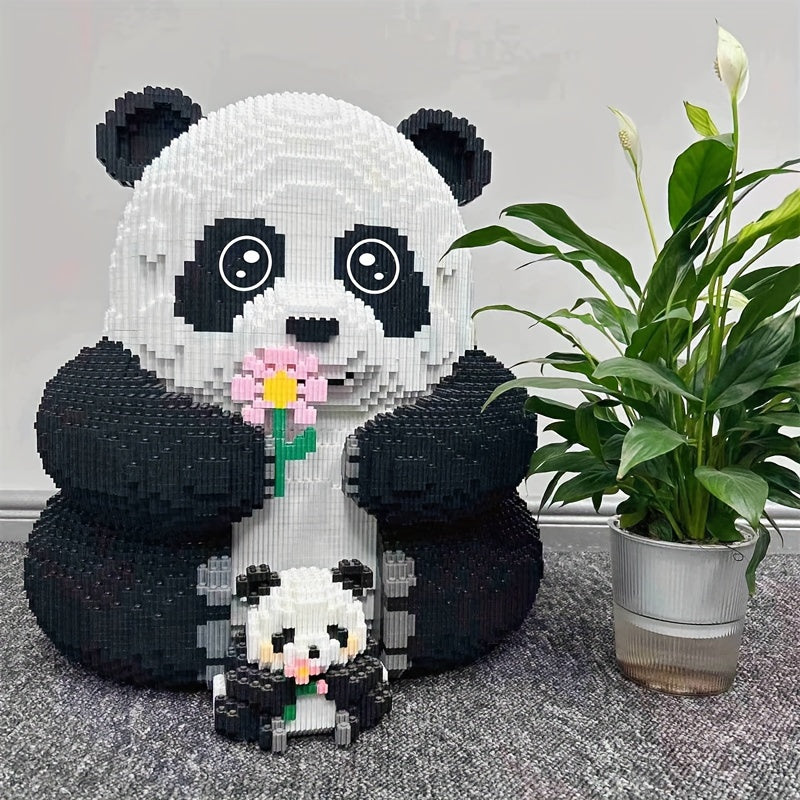 15Kpcs Giant Panda Fubao Building Block Toy 3D Puzzle Kit