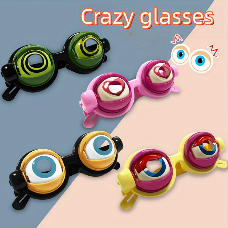 Crazy Glasses Creative Toys Funny Glasses Prank Toys Giant Glasses