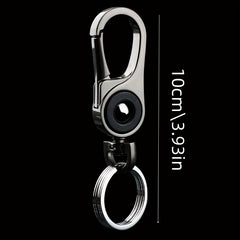 Metal Key Ring Keychian Buckle Pendant Gift For Man