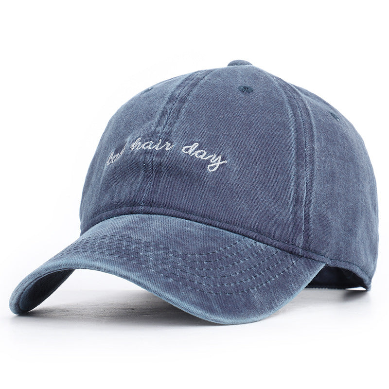 Retro Embroidered Baseball Cap for Couple