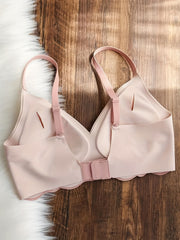 Seamless Thin Block Sport Bras Medium Stretch Anti sagging Push Up Bra
