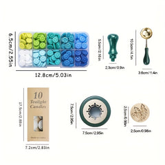 Sunflower Seal Stamp Kit for Scrapbook Cards DIY Craft