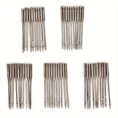 50pcs Universal Sewing Needle Set with Threaders