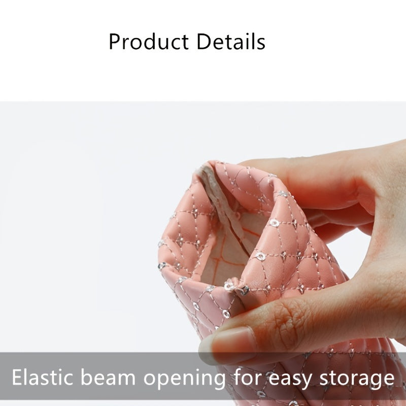 Sunglasses Bag PU Leather Glasses Storage Box