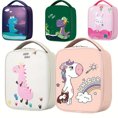 Mini Lunch Bag Tote Cartoon Unicorn Dinosaur Bento Bag Insulated Cooler Gift
