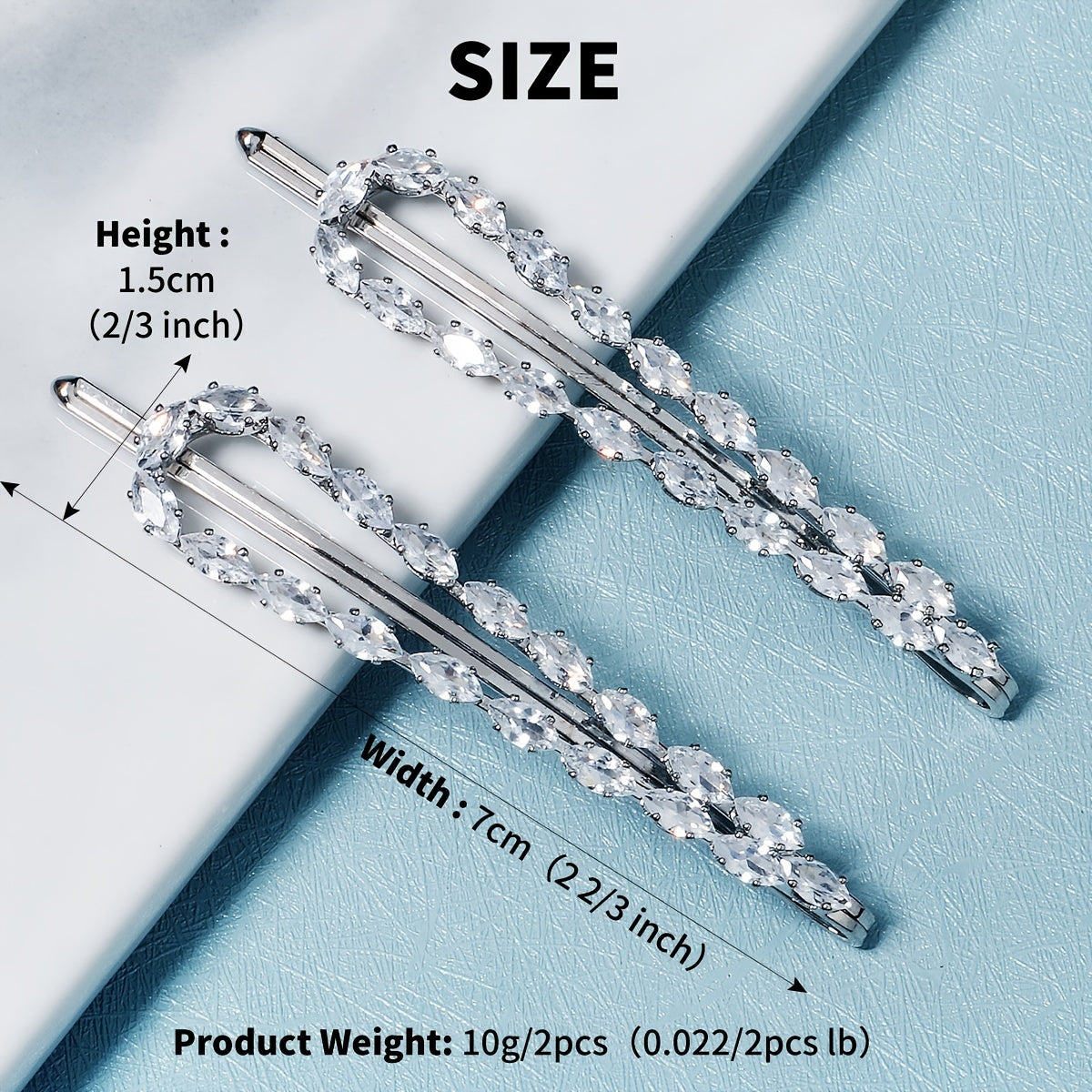 Rhinestone Pearl Hair Barrettes Clips for Lady Girls