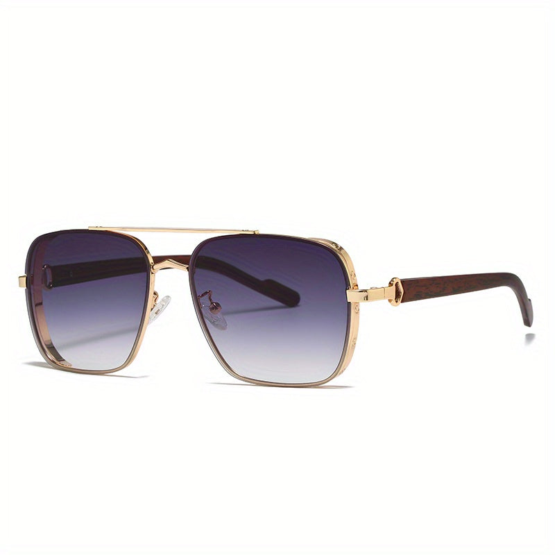 Men's Vintage Square Polarized Sunglasses UV400