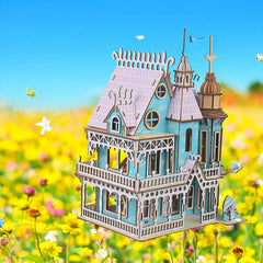 Dream Villa DIY 3D Wooden Puzzle Model