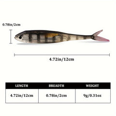 Forked Tail Fish Soft Bait for Tuna Fishing
