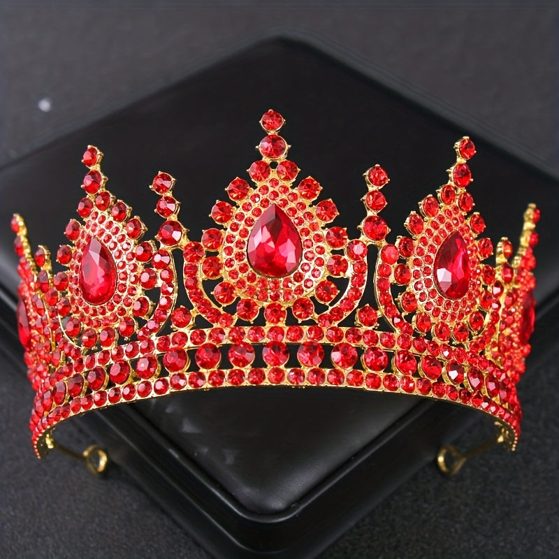Bridal Rhinestone Crown Headband Wedding Hair Accessories