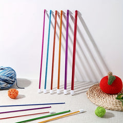 Aluminum Crochet Hooks Set 2.0-8.0mm Multicolor Tunisian Metal Crochet Kit