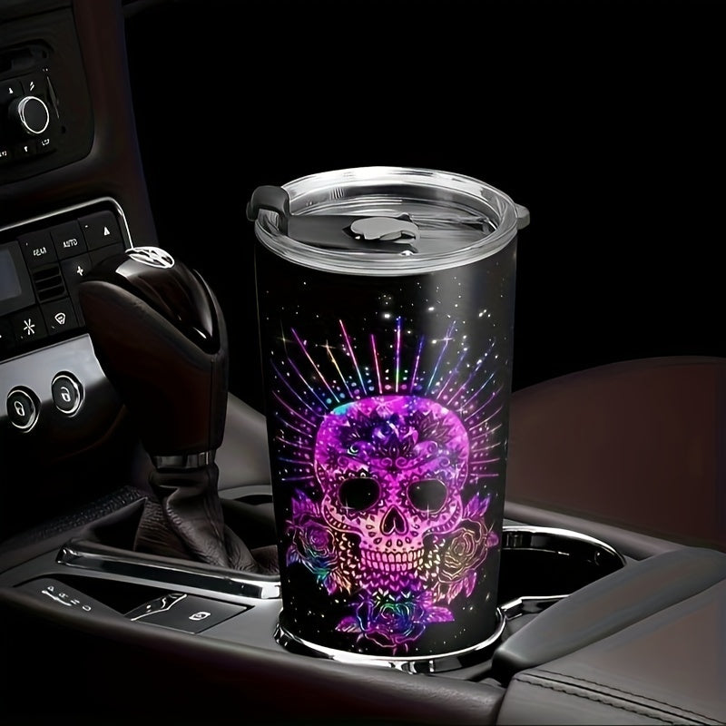 590ml 20oz Halloween Cartoon Water Cup Insulated Bottle