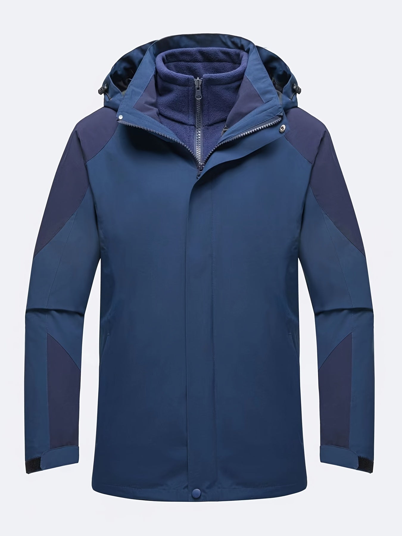 3-in-1 Thermal Jacket, Waterproof & Windproof, Reflective Details