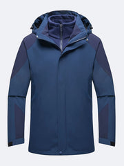 3-in-1 Thermal Jacket, Waterproof & Windproof, Reflective Details