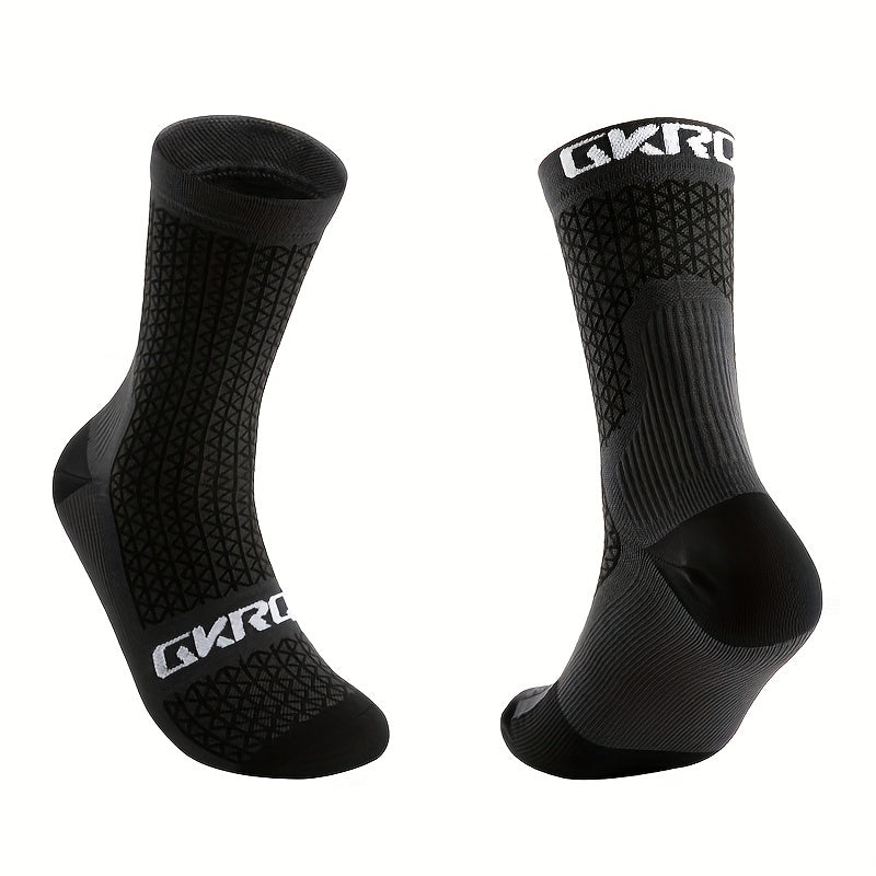 Breathable Sports Crew Socks for Men Quick Drying Sweat Absorbing
