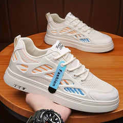 Men's Lace up Skate Shoes Breathable with Good Grip