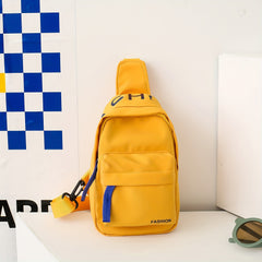 Canvas Chest Bag Messenger Bag Crossbody Bag Storage Bag