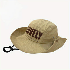 Casual Lightweight Bucket Hat Unisex Sun Hat Outdoor Hiking Travel