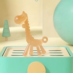 Baby Silicone Giraffe Teether Baby Teething Toy