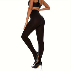 Plush Lined Tights Opaque High Waist Thermal Leggings