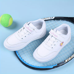 Girl's Flower Pattern Skate Shoes Non Slip Casual Sneakers