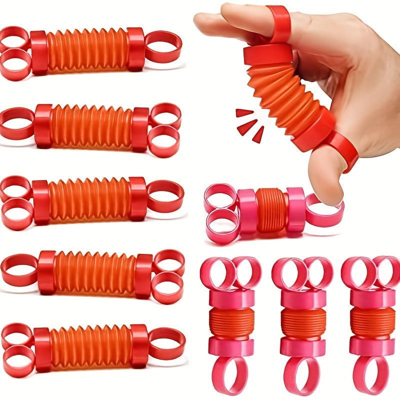 2pcs Pop Tube Toys Finger Popper Toys Relieve Stress and Anxiety Sensory Toys