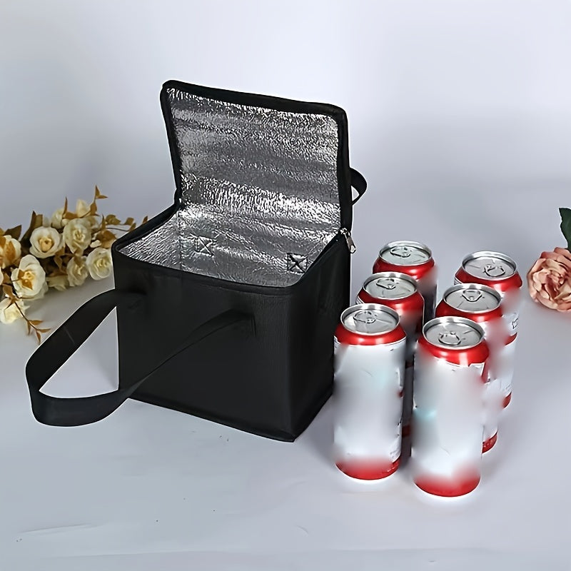 Insulated Lunch Bag Portable Cooler Thermal Tote for Camping & Outdoor Picnics