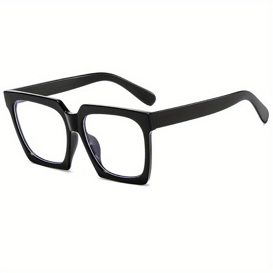 Clear Lens Glasses Square Frame Anti Light Eyeglasses