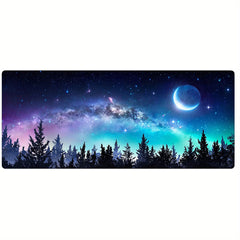 Large Desk Mat Extended Gaming Mouse Pad Non Slip Base Stitched Eges 70X30CM