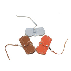 PU Leather Sunglasses Bag Solid Cover Travel Eyewear Case