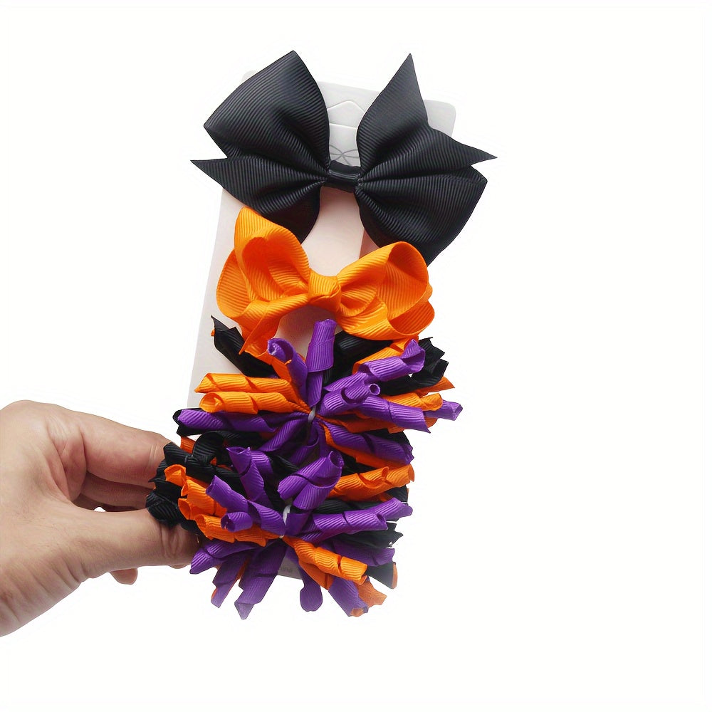 Kids Bow Hair Clips Set for Stylish Hair Accessories